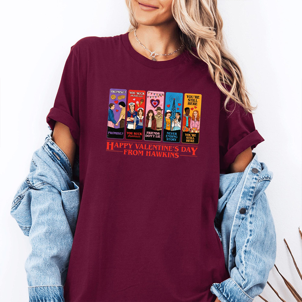 Happy Valentines Day From Hawkins Unisex T-shirt/Crewneck/Hoodie
