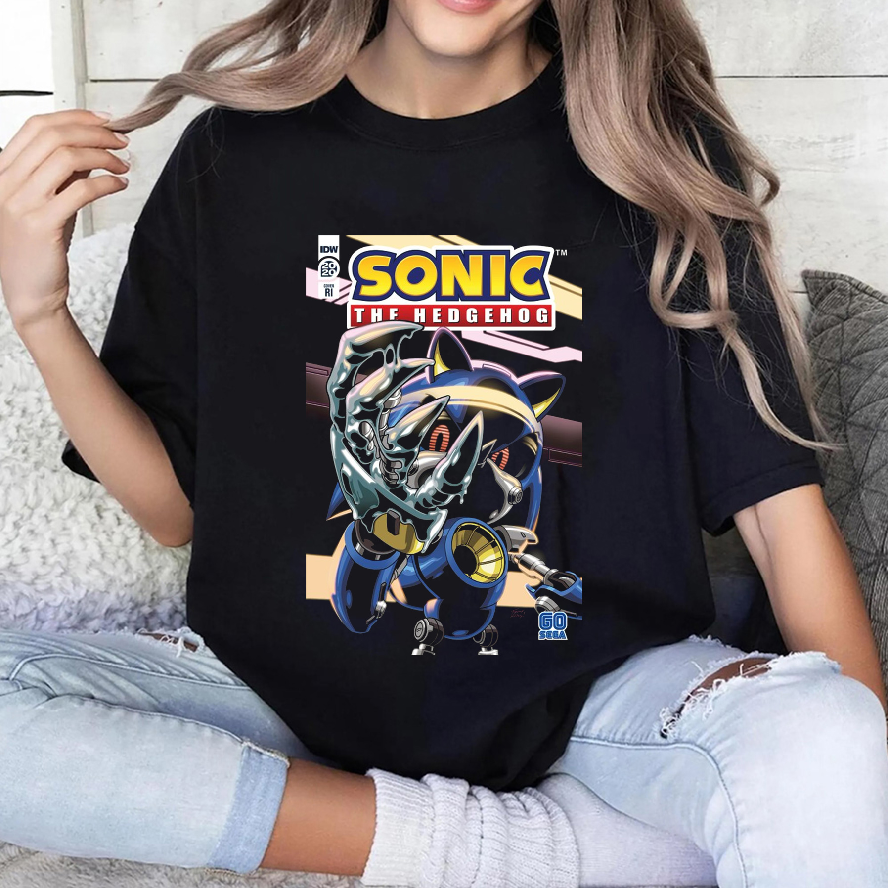 SONIC THE HEDGEHOG Oversized T-shirt/Crewneck/Hoodie