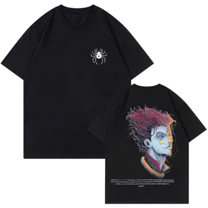 Hunter X Hunter Printed Men's Oversized T-shirts  3213215