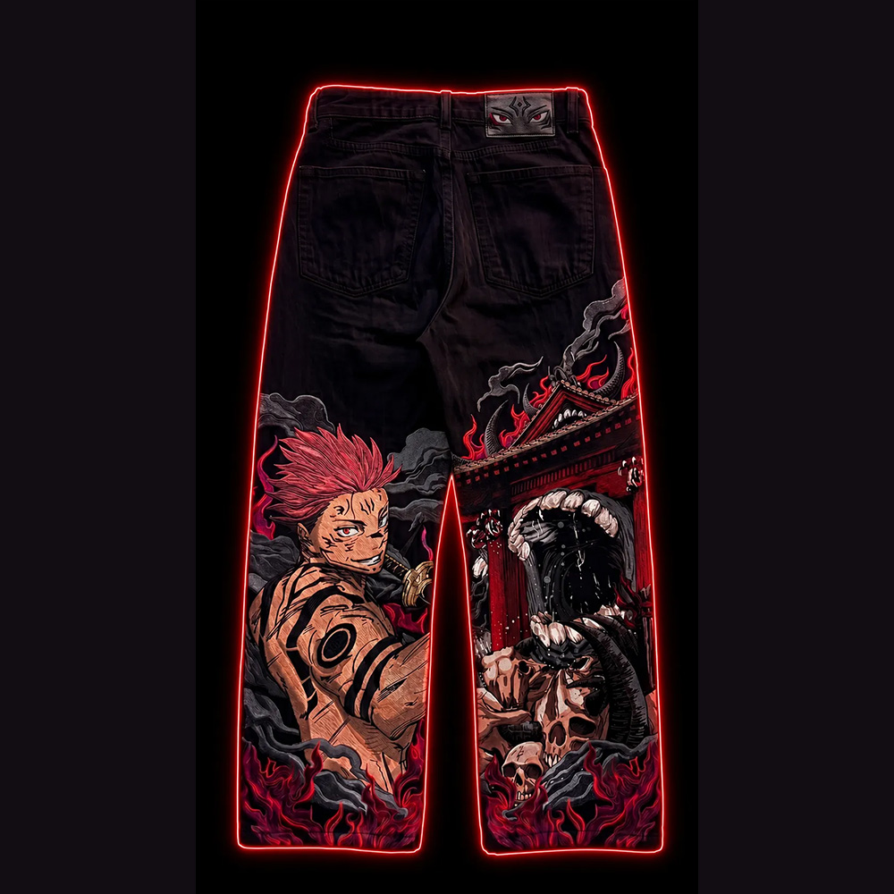 Jujutsu Kaisen Sukuna Pants