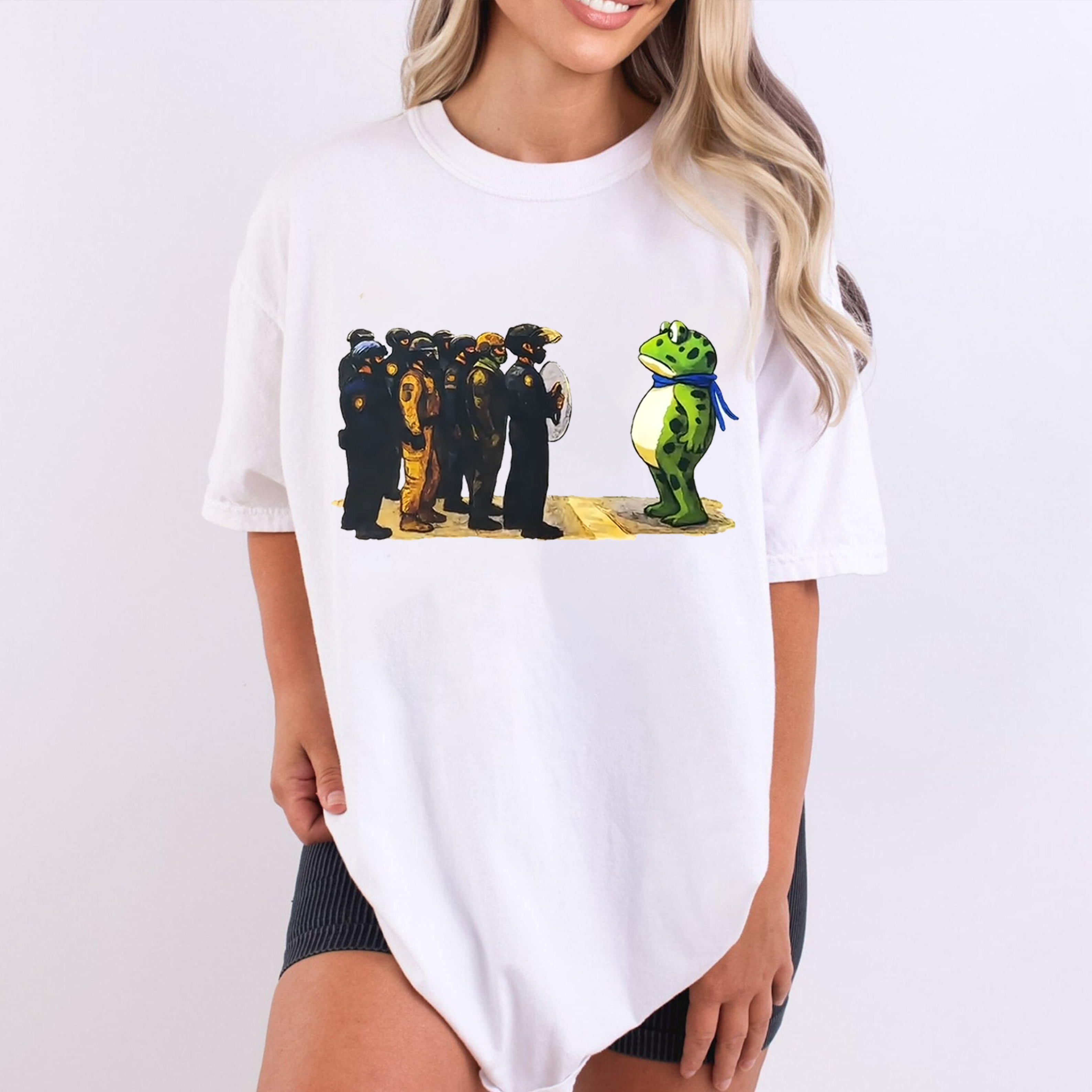Portland Frog Protest Anti ICE FDT Unisex Shirt/Crewneck/Hoodie