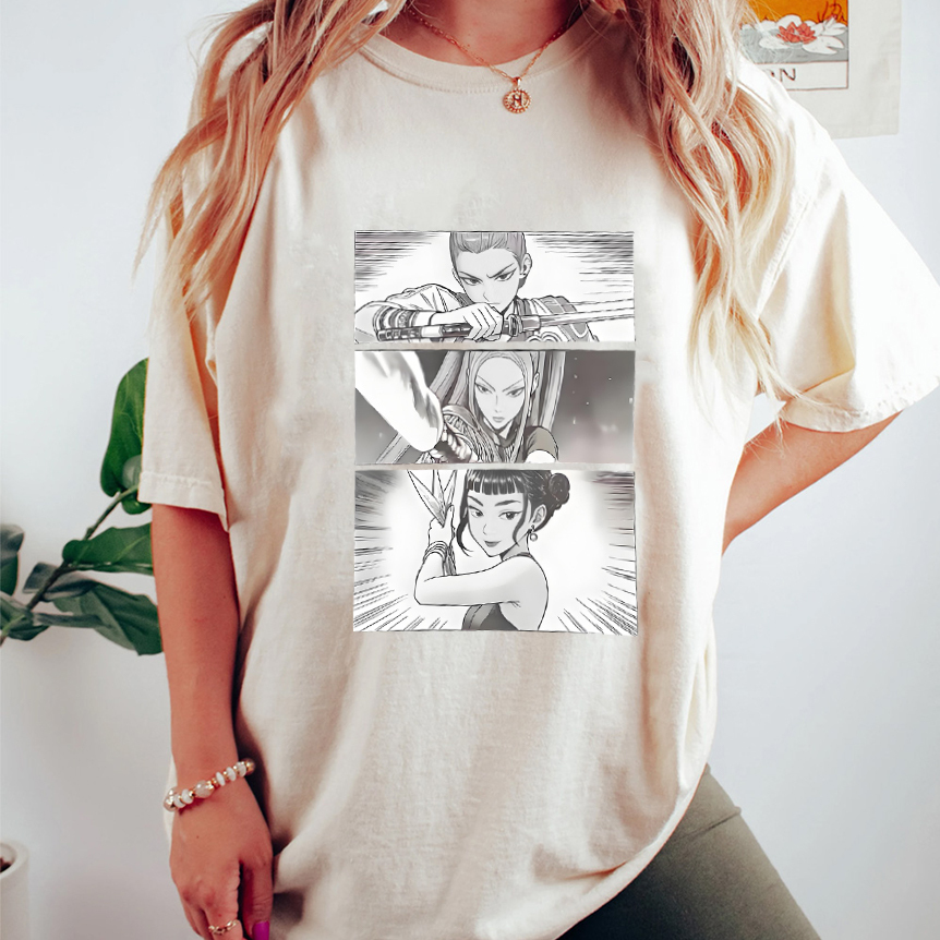 Kpop Demon Hunters Huntrix World Tour T-shirt