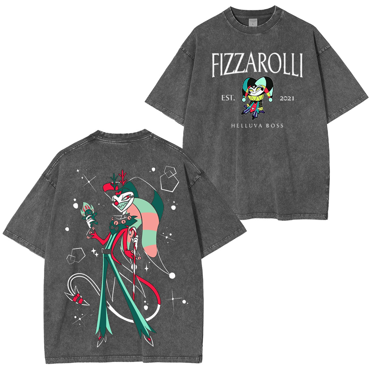 Fizzarolli Helluva Boss Oversized T-shirt/Crewneck/Hoodie