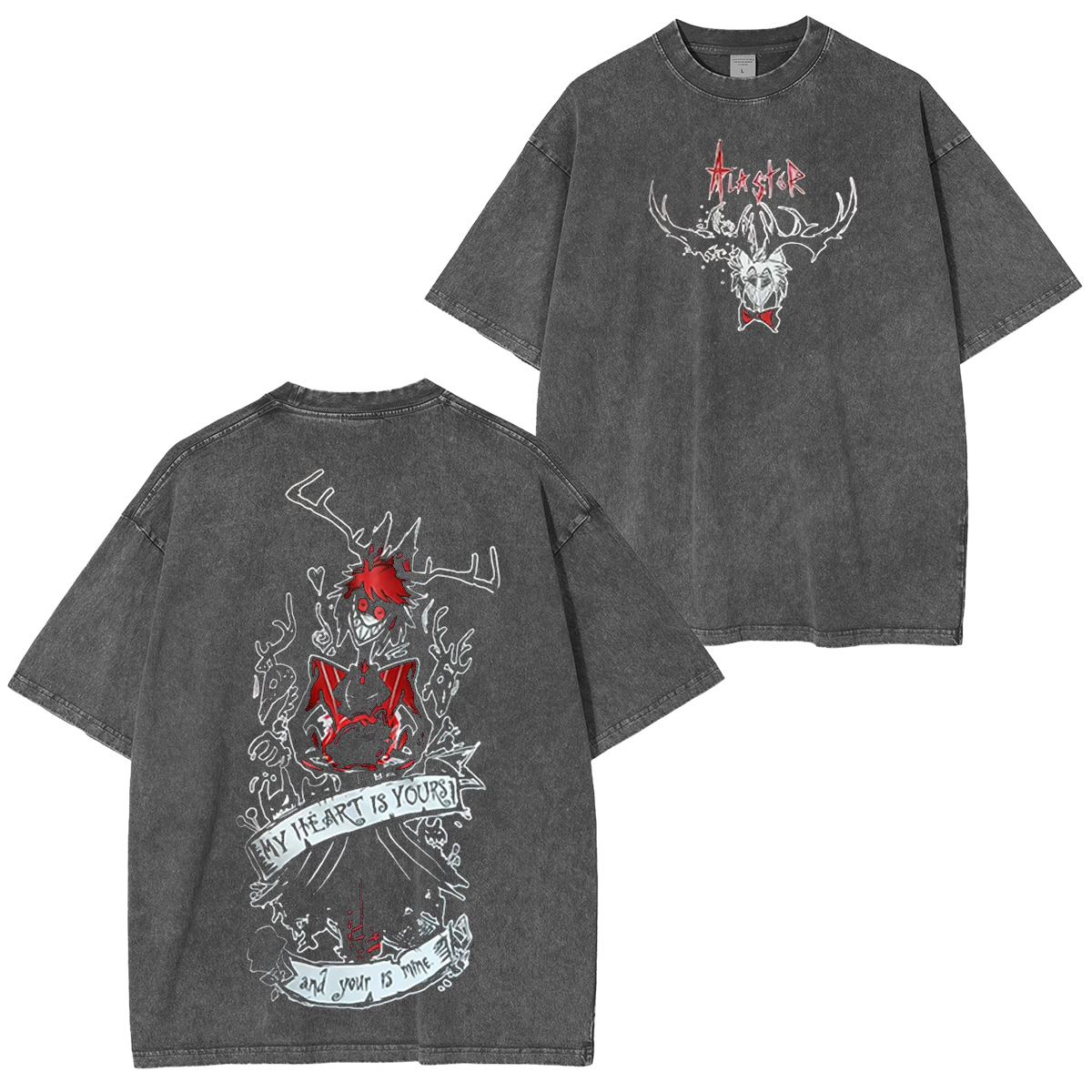 Alastor Hazbin Hotel Oversized T-shirt/Crewneck/Hoodie