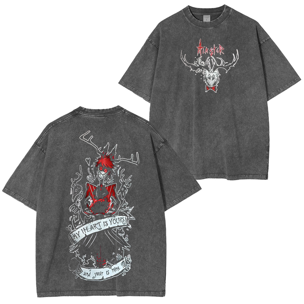 Alastor Hazbin Hotel Oversized T-shirt/Crewneck/Hoodie