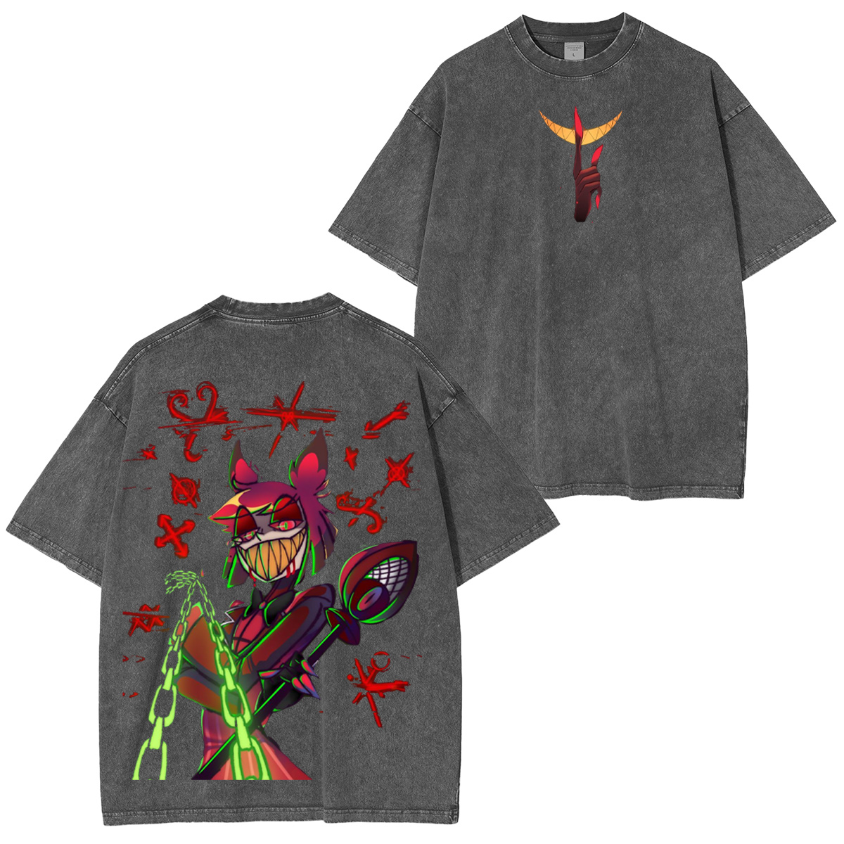 Alastor Hazbin Hotel Oversized T-shirt/Crewneck/H