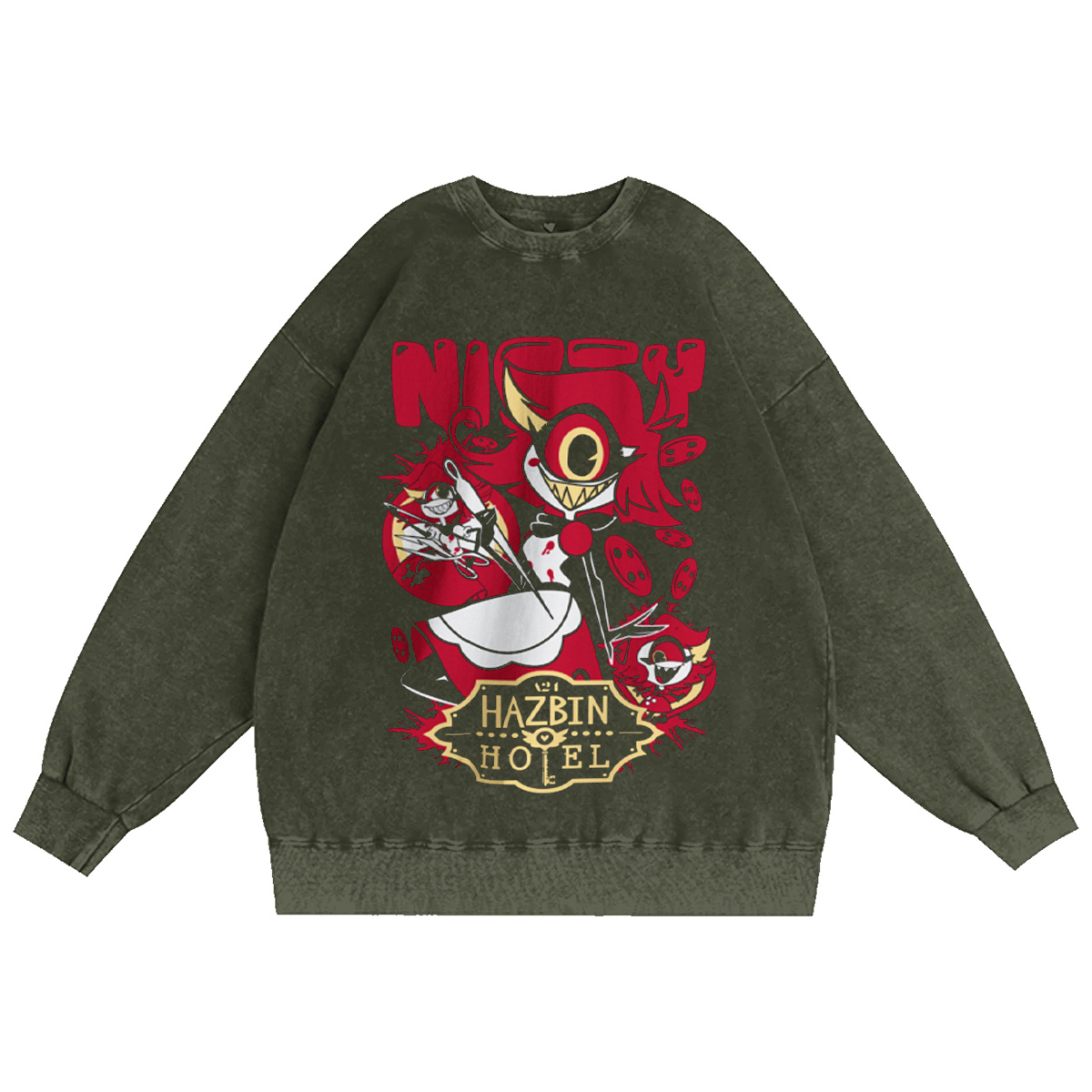 Nifty Hazbin Hotel Oversized T-shirt/Crewneck/Hoodie