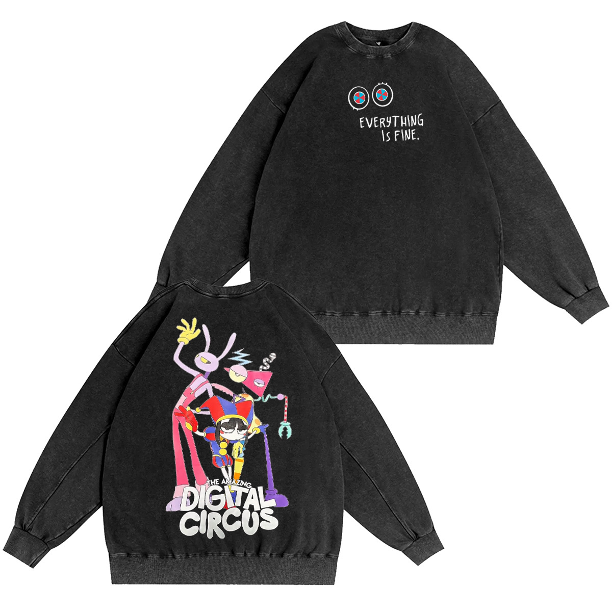 The Amazing Digital Circus Oversized T-shirt/Crewneck/Hoodie
