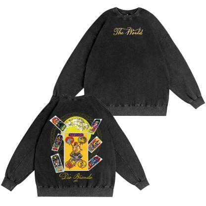 JoJo"s Bizarre Adventure Washed T-shirt/Crewneck/Hoodie
