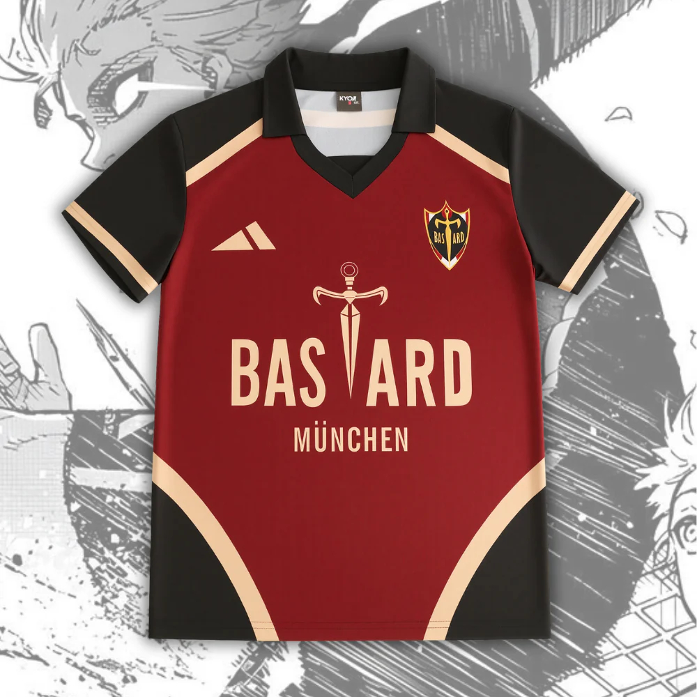 Blue Lock Jersey -Bastard Munchen Home Kit