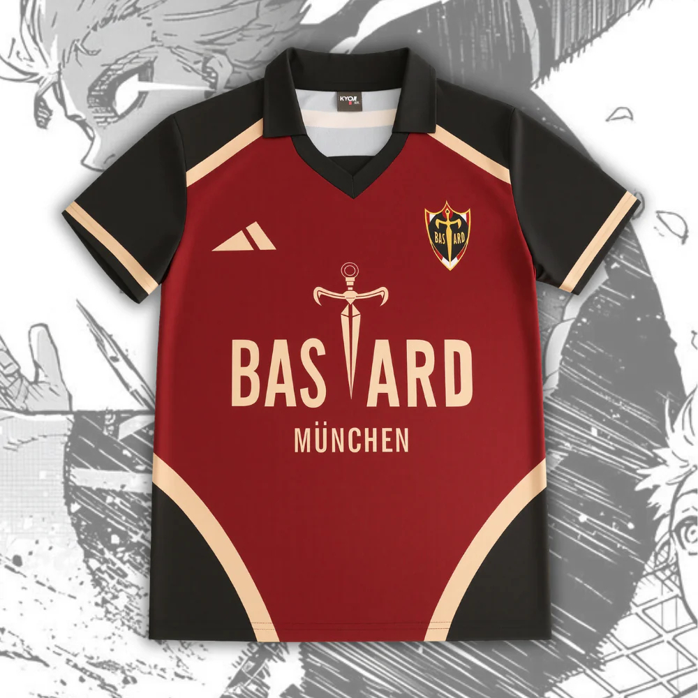 Blue Lock Jersey -Bastard Munchen Home Kit