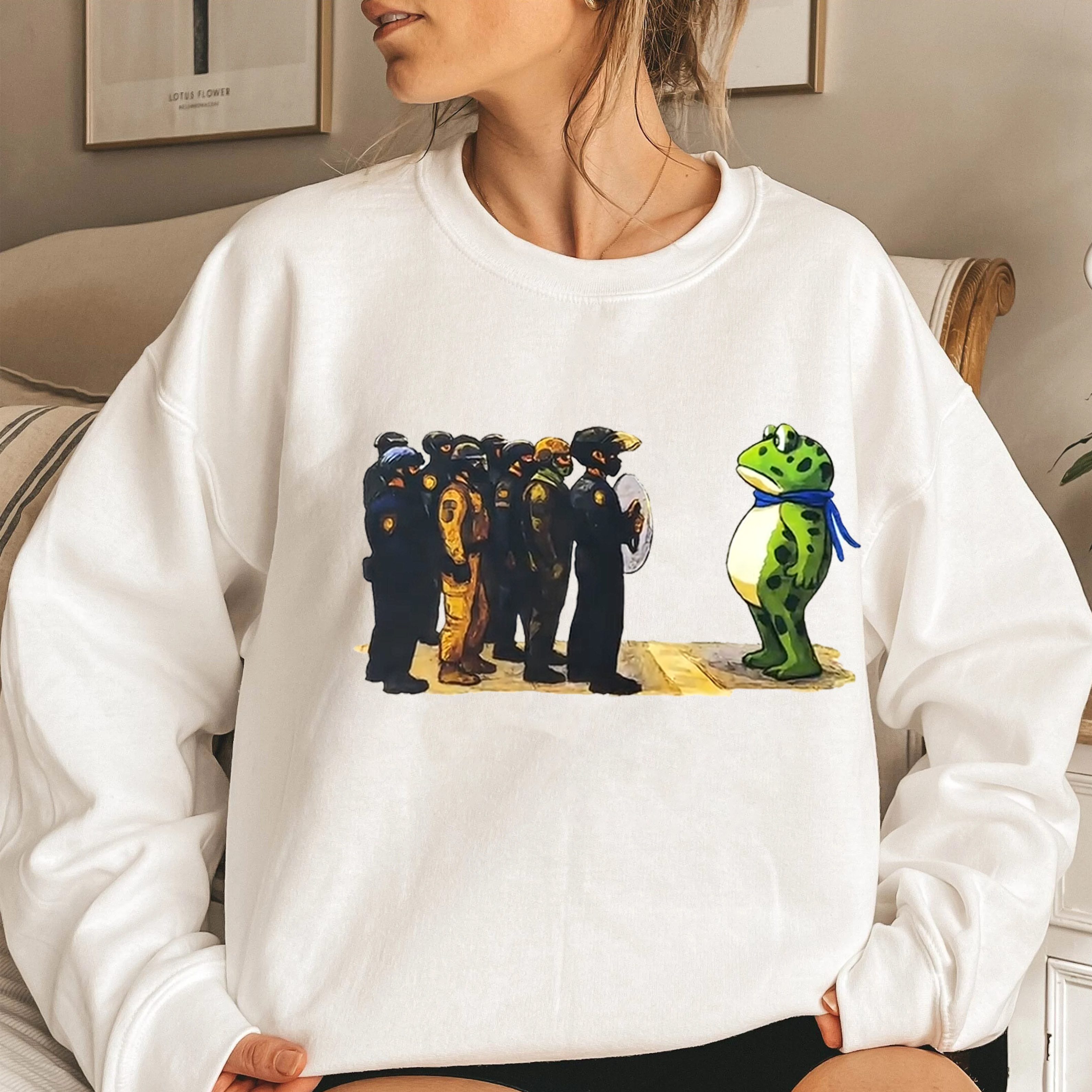 Portland Frog Protest Anti ICE FDT Unisex Shirt/Crewneck/Hoodie