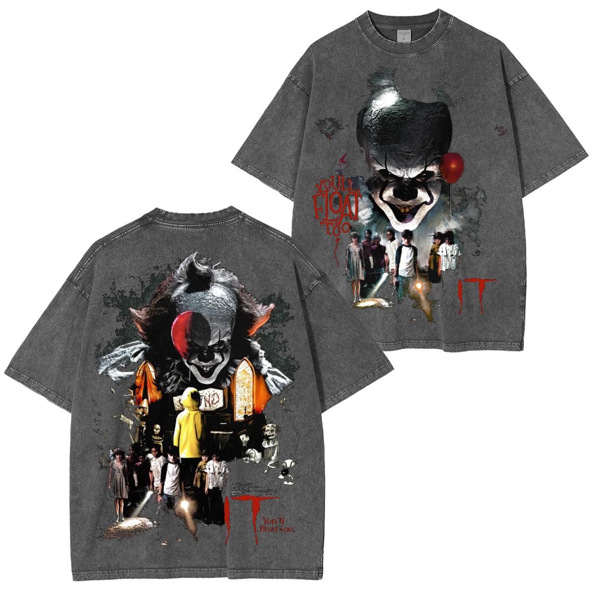 Limited Edition Pennywise Acid Unisex Washed T-Shirt
