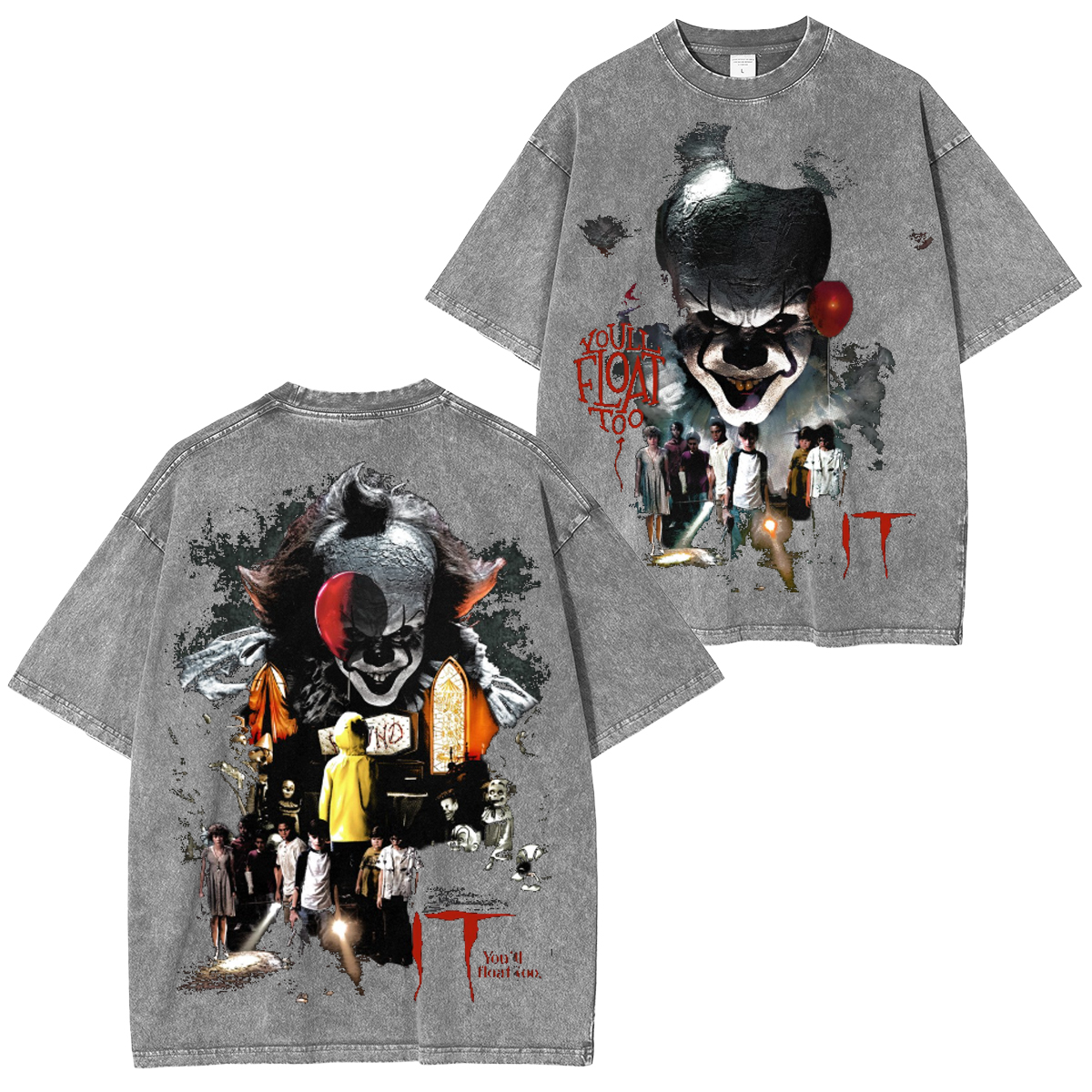 Limited Edition Pennywise Acid Unisex Washed T-Shirt