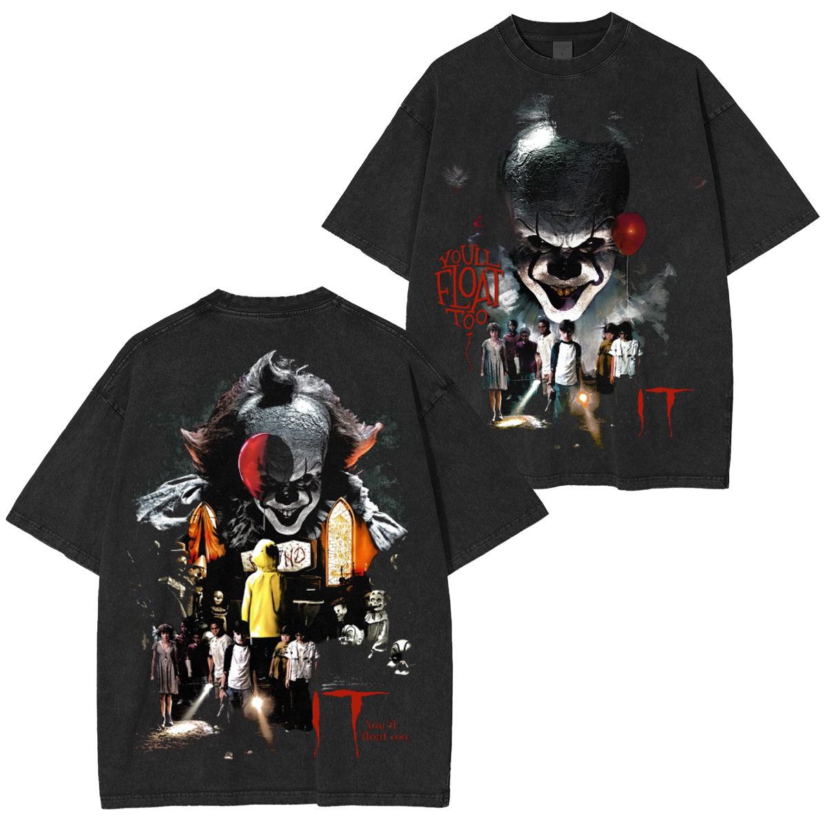 Limited Edition Pennywise Acid Unisex Washed T-Shirt