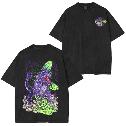 Monster Hunter Unisex Washed T-Shirt