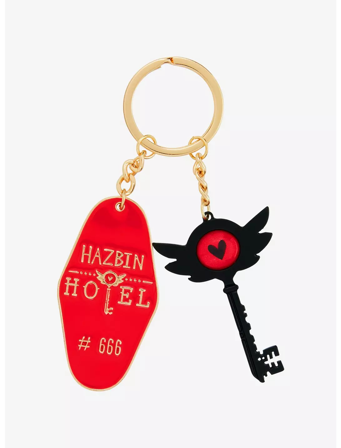 Hazbin Hotel KeeKee Tag Key Chain