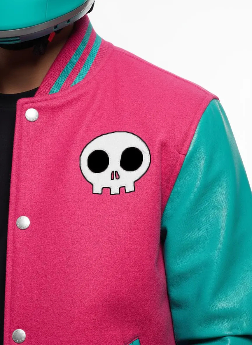 Hotline Miami Biker Inspired Varsity Jacket