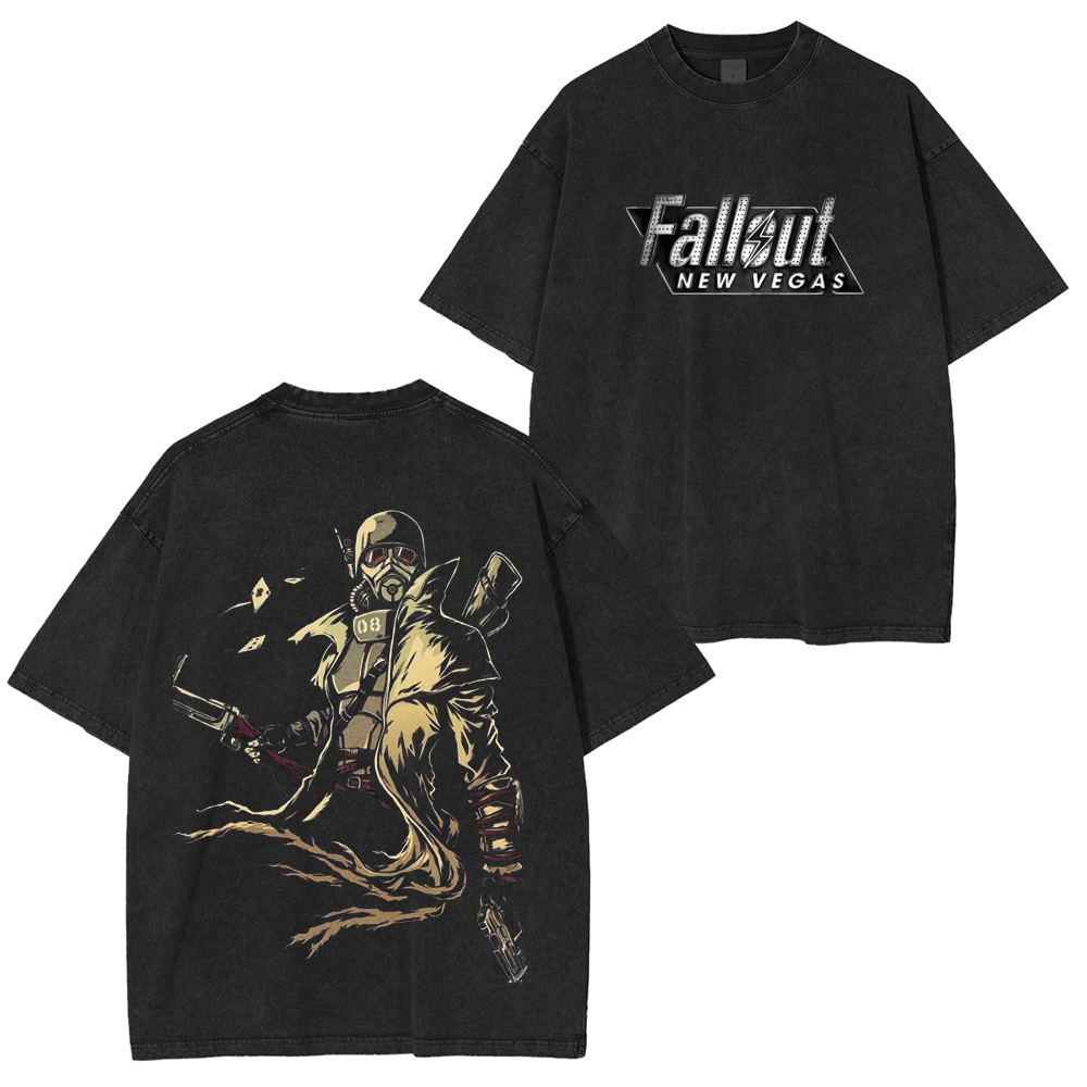 Fallout New Vegas Unisex Washed T-Shirt