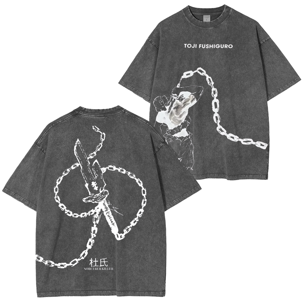 Jujutsu Kaisen Anime  Unisex Washed T-Shirt