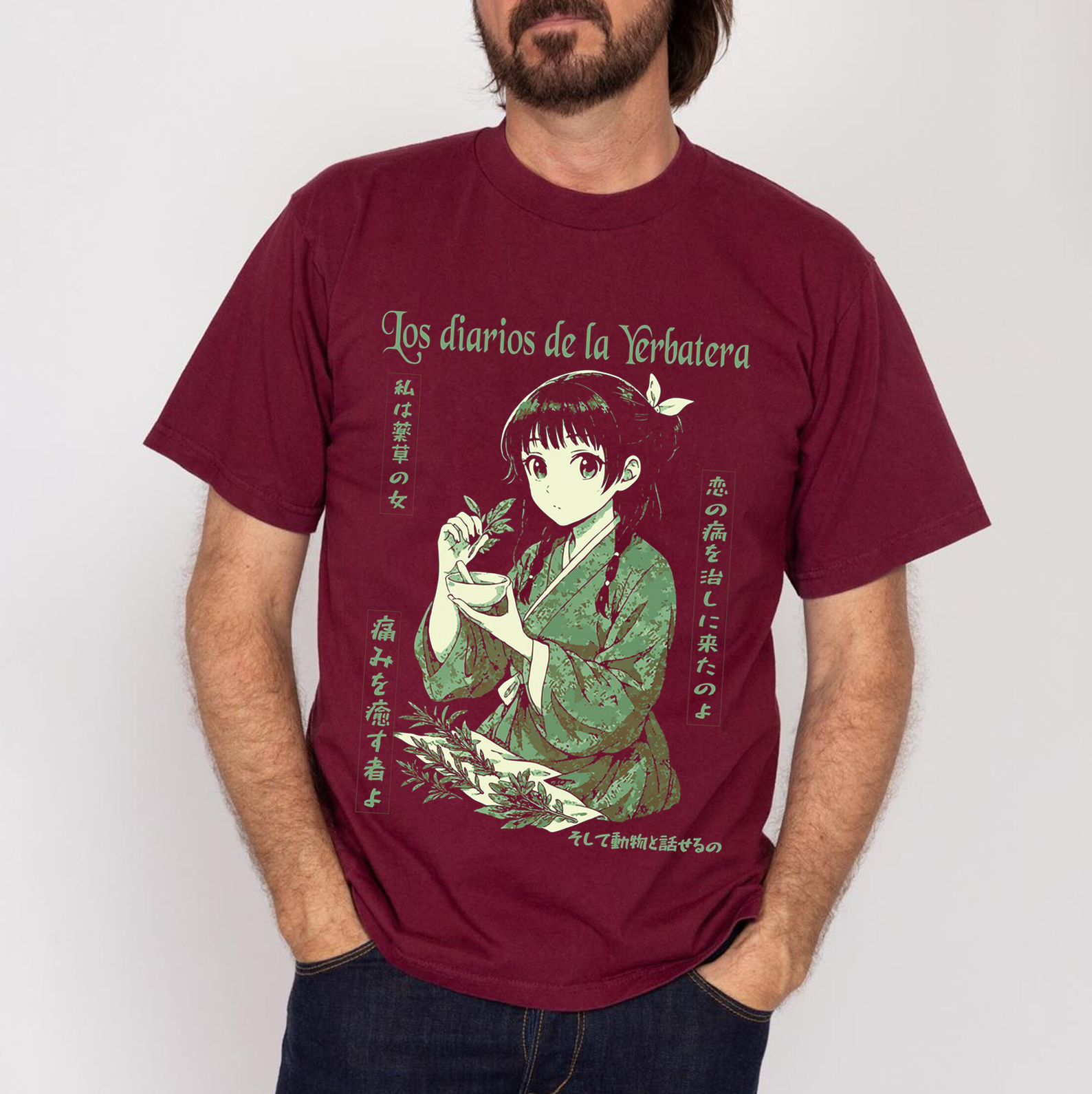 The Herbal Diaries anime meme T-Shirt