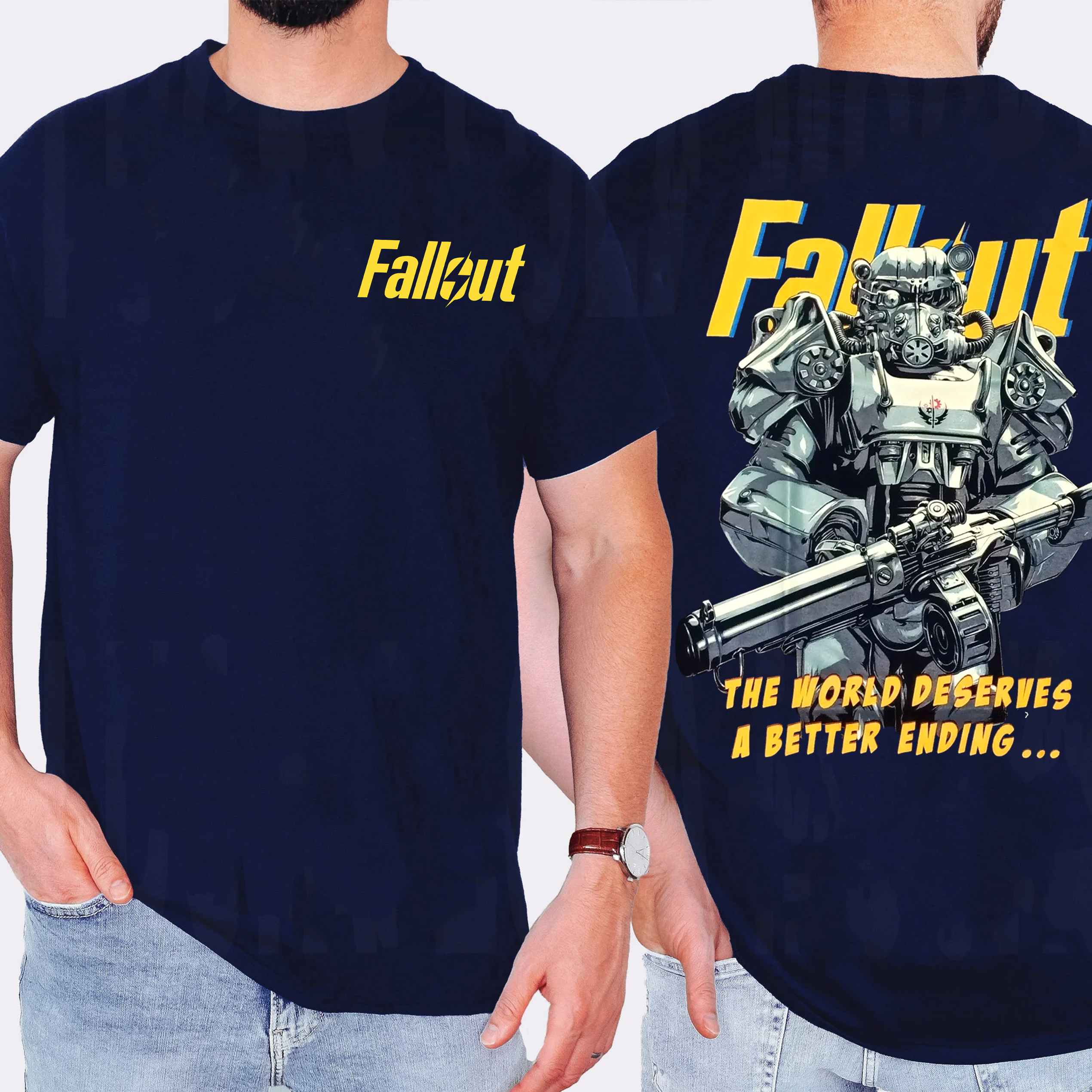 FALLOUT THE WORLD DESERVES A BETTER ENDING LIMITED COLLECTABLE T-Shirt