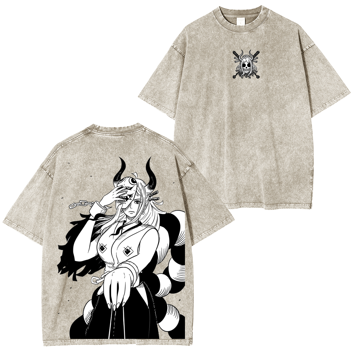 One Piece Washed T-shirt