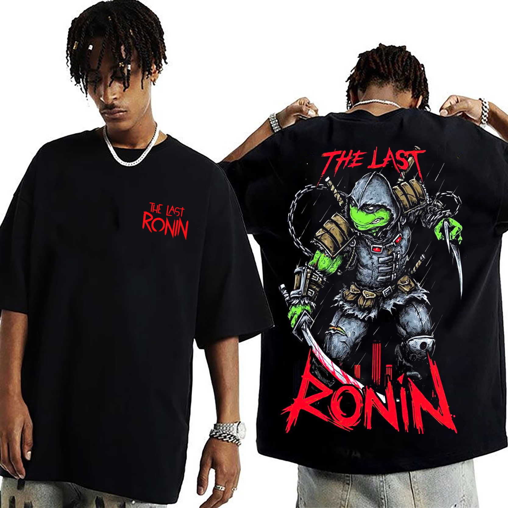 The Last Ronin Ninja Turtles Unisex Washed T-Shirt