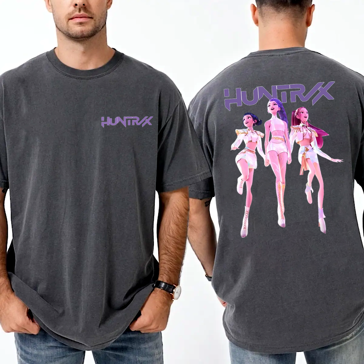 Kpop Demon Hunters Unisex Washed T-Shirt