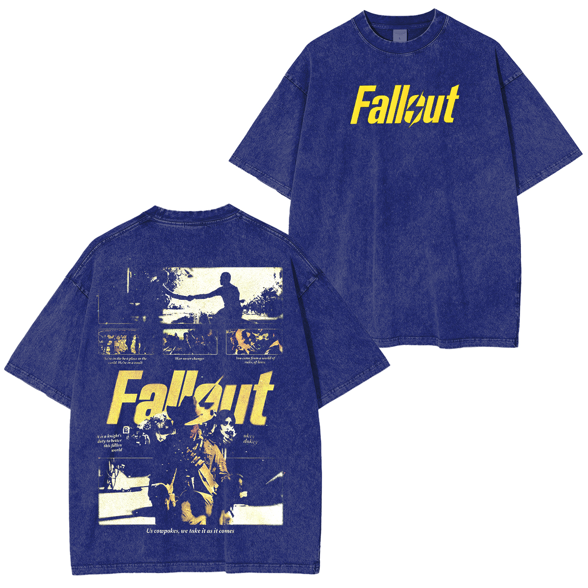 Fallout Retro Unisex Washed T-Shirt