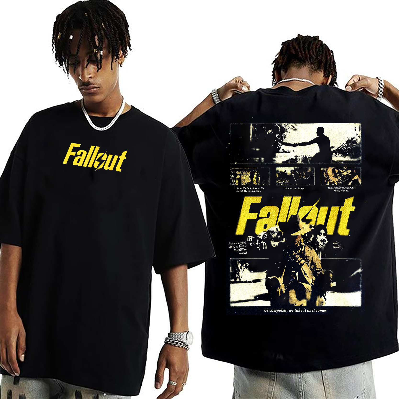 Fallout Retro Unisex Washed T-Shirt