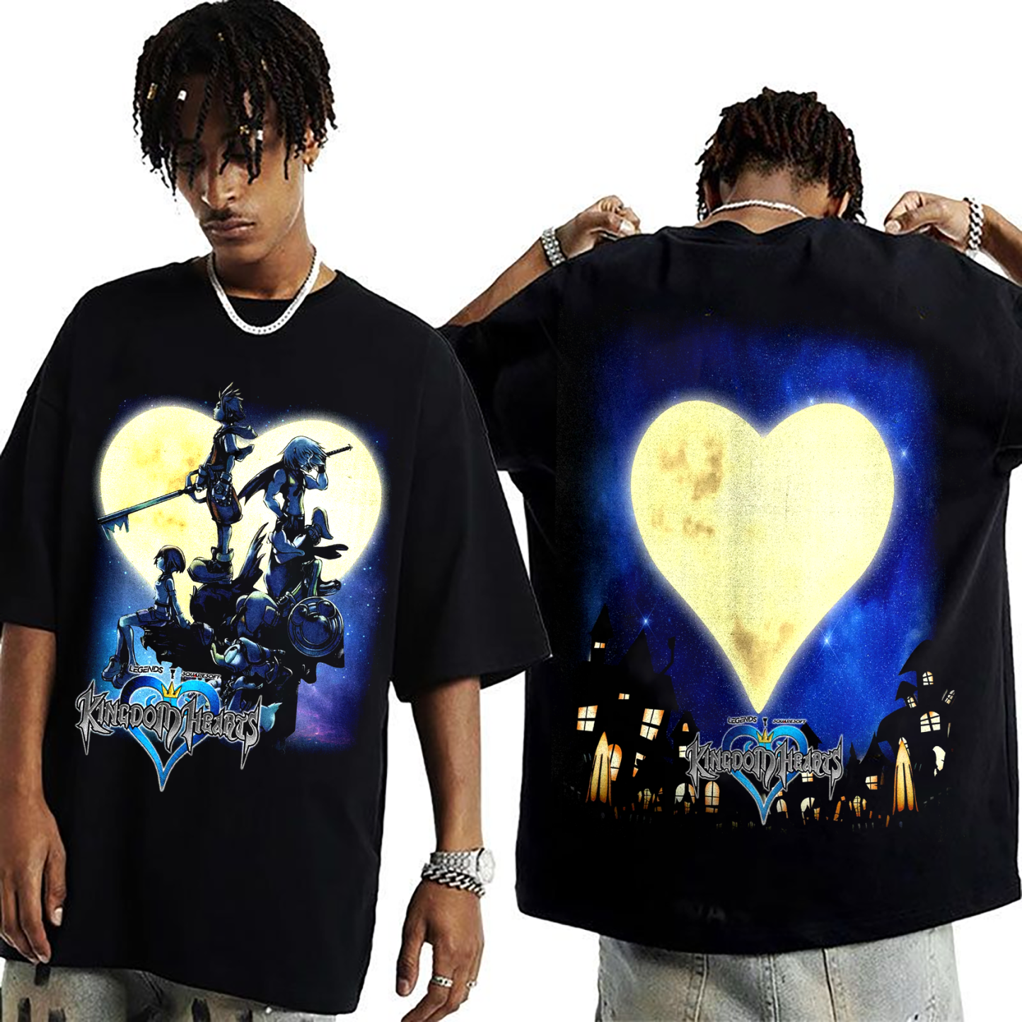 KINGDOM HEARTS Unisex Washed T-Shirt