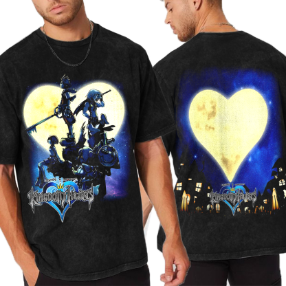 KINGDOM HEARTS Unisex Washed T-Shirt