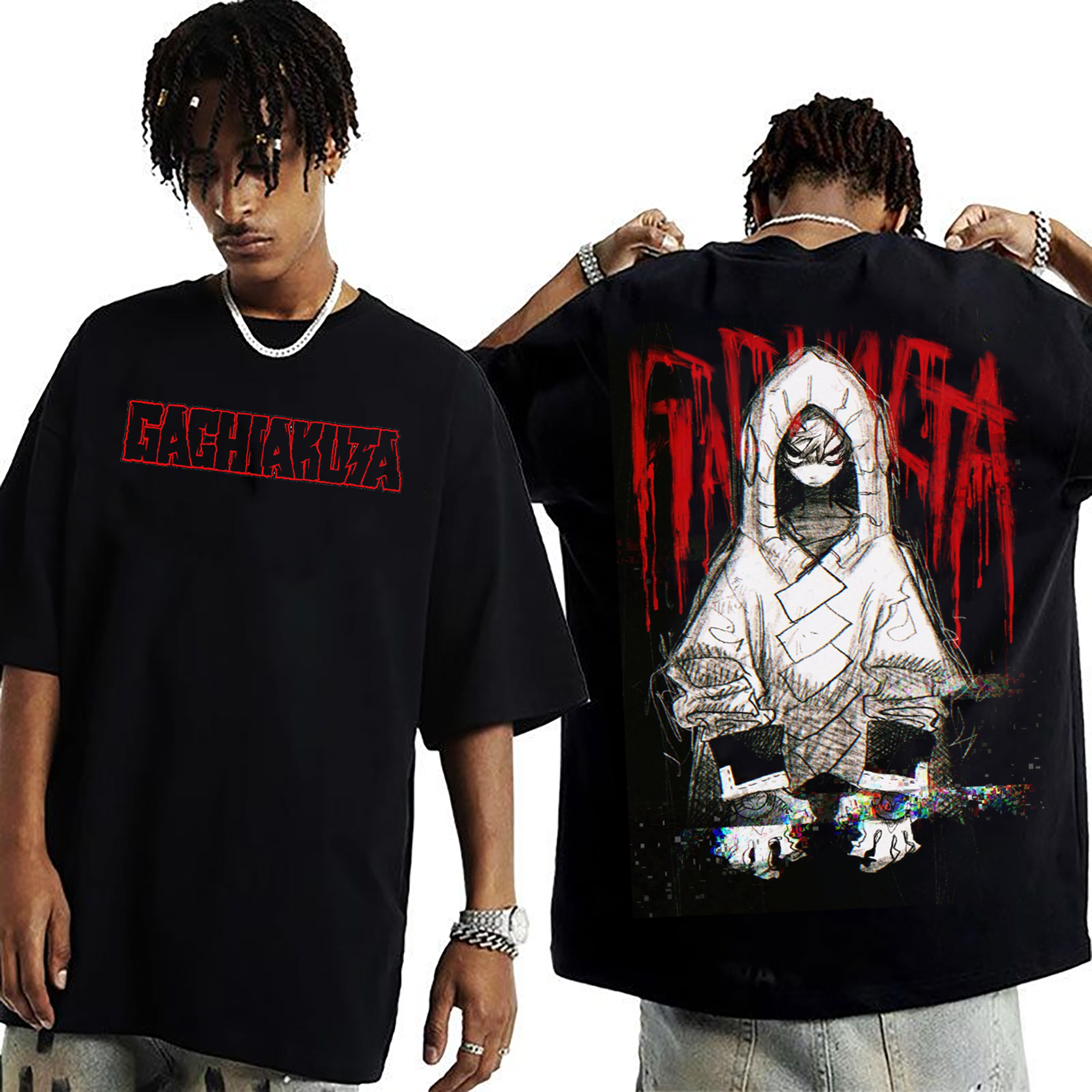 Gachiakuta Anime Unisex Washed T-Shirt