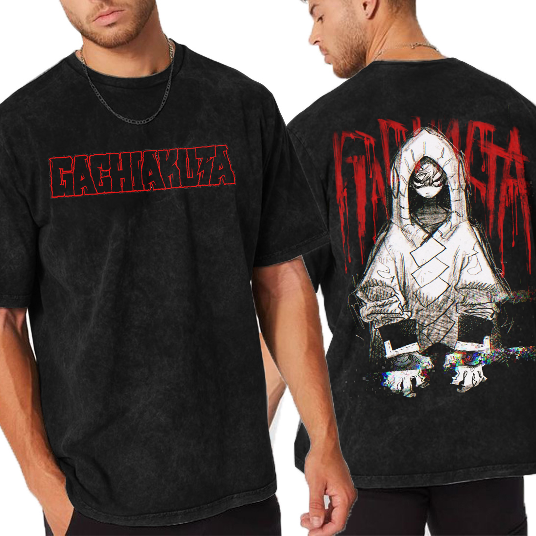 Gachiakuta Anime Unisex Washed T-Shirt
