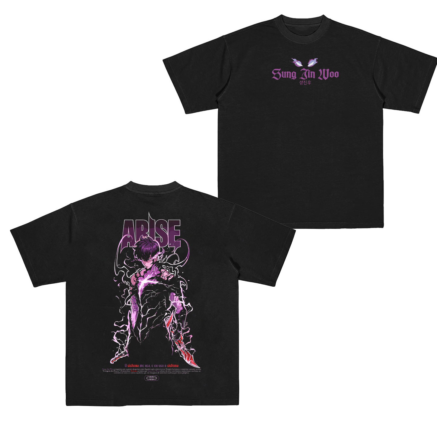 DARK HEART - SUNG JIN WOO Tee/Crewneck/Hoodie