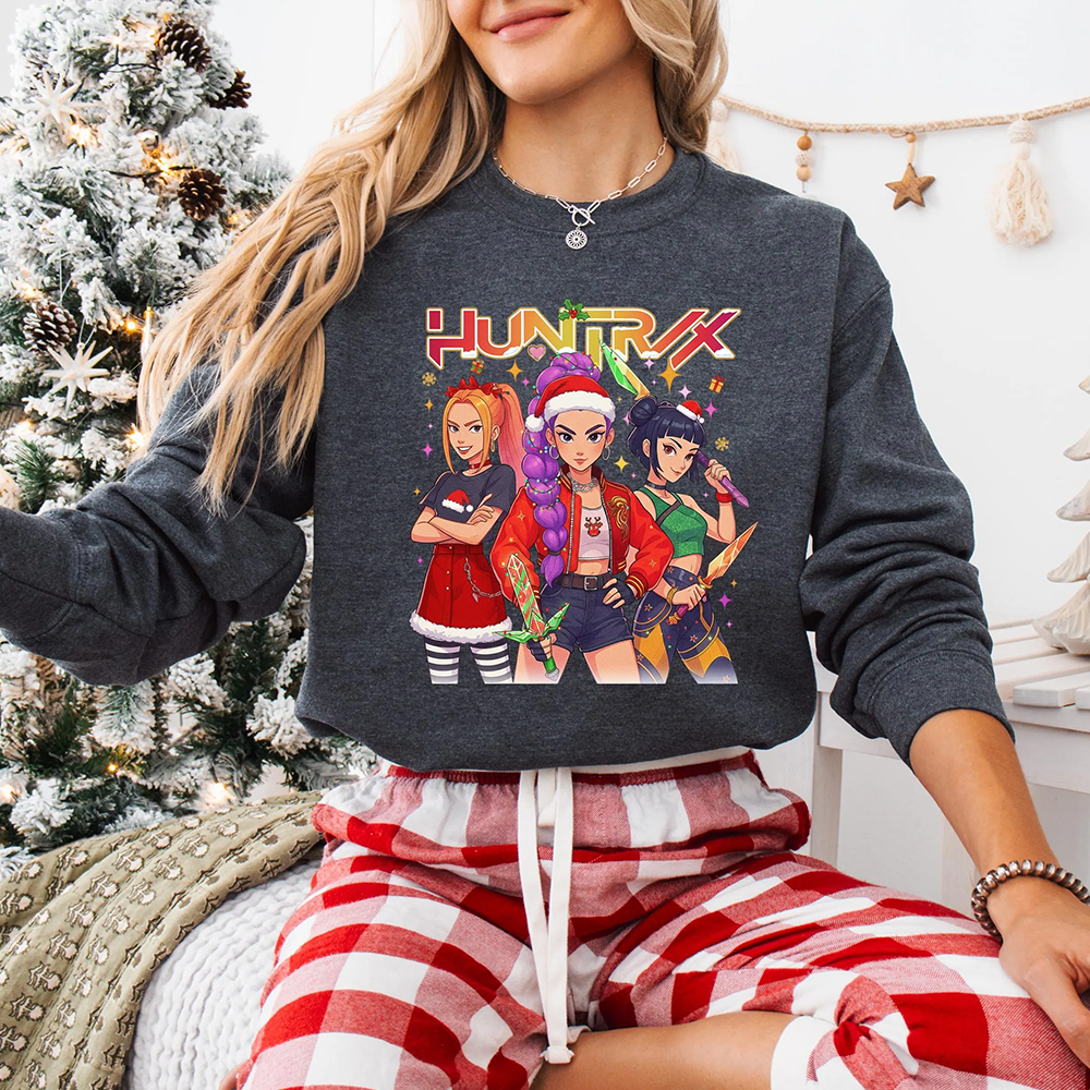 Kpop Demon Hunters Christmas Unisex T-shirt/Crewneck/Hoodie