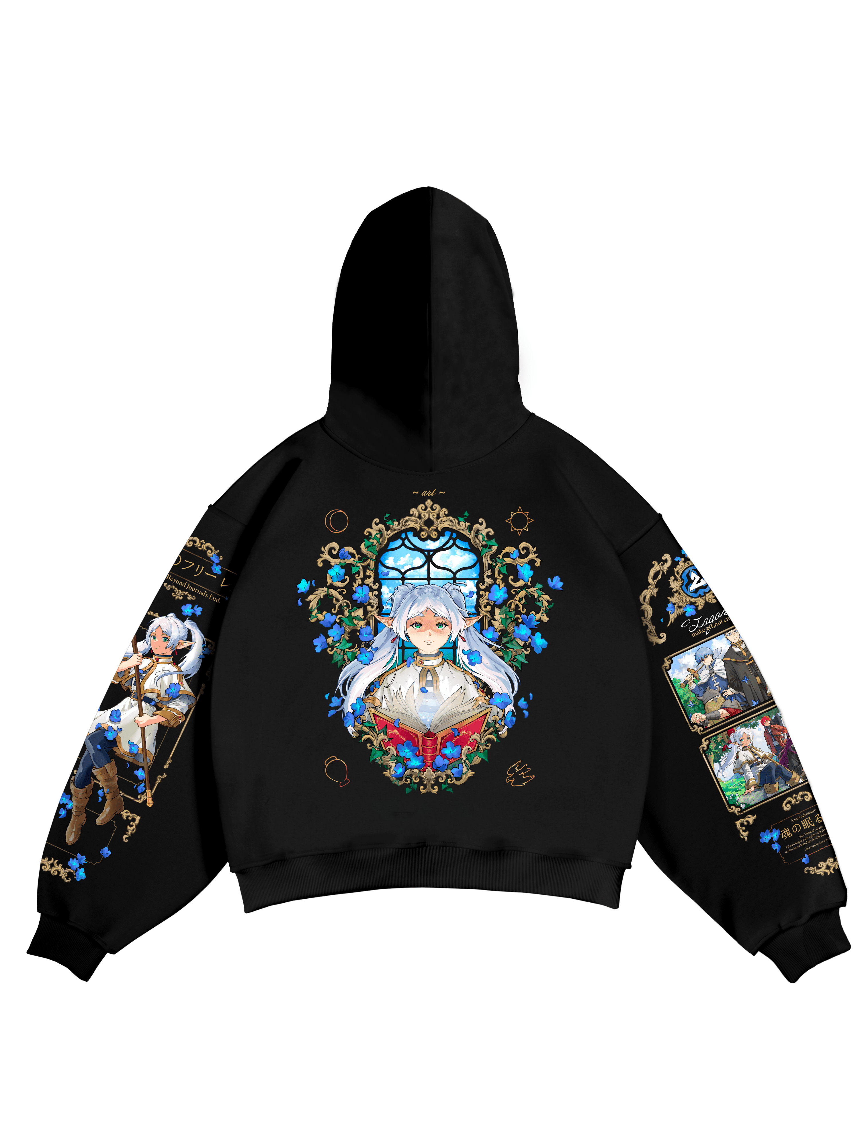 Frieren: Beyond Journey's End Anime Unisex Zip Up Hoodie