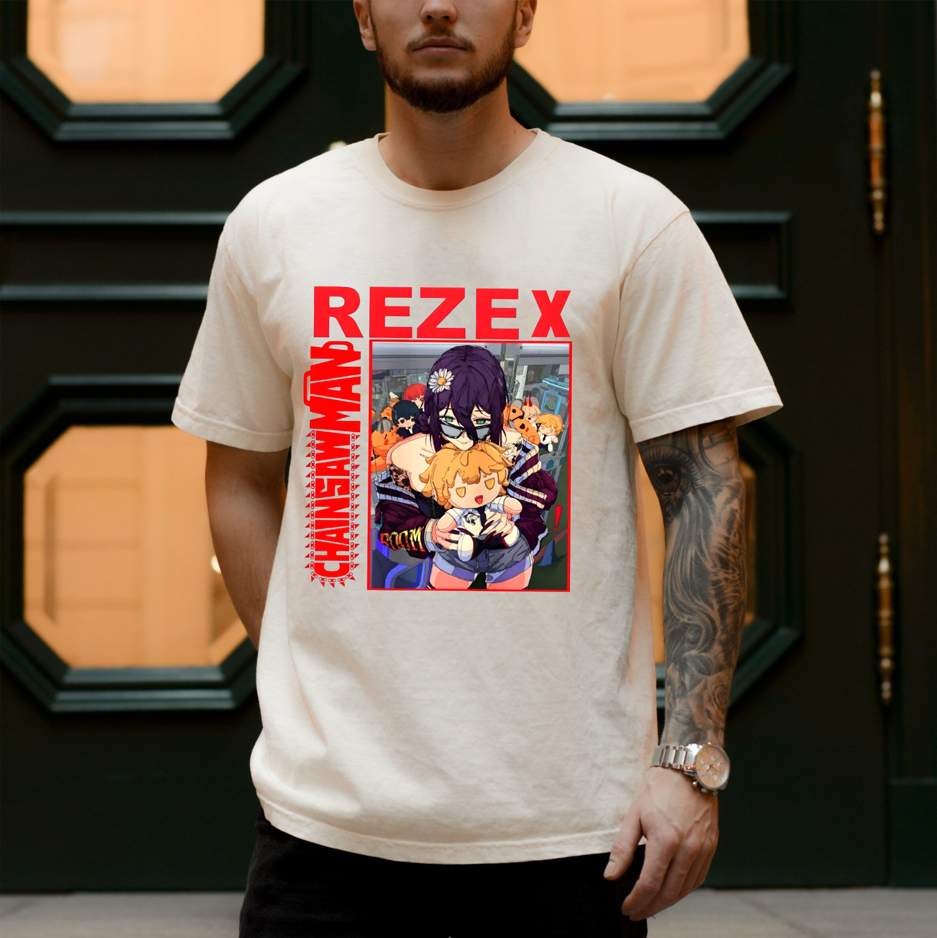 Chainsaw Man Reze anime T-shirt/Crewneck/Hoodie