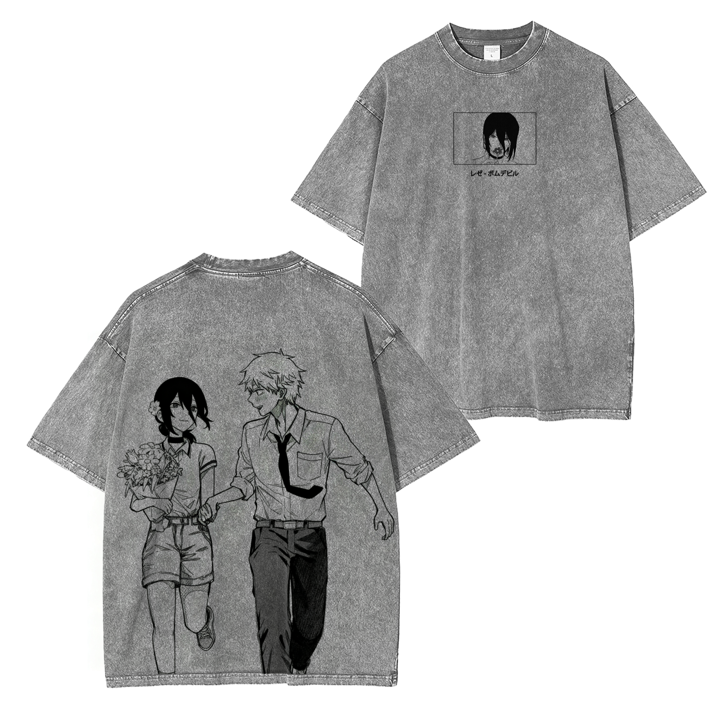 Chainsaw Man Reze X Denji anime T-shirt/Crewneck/Hoodie