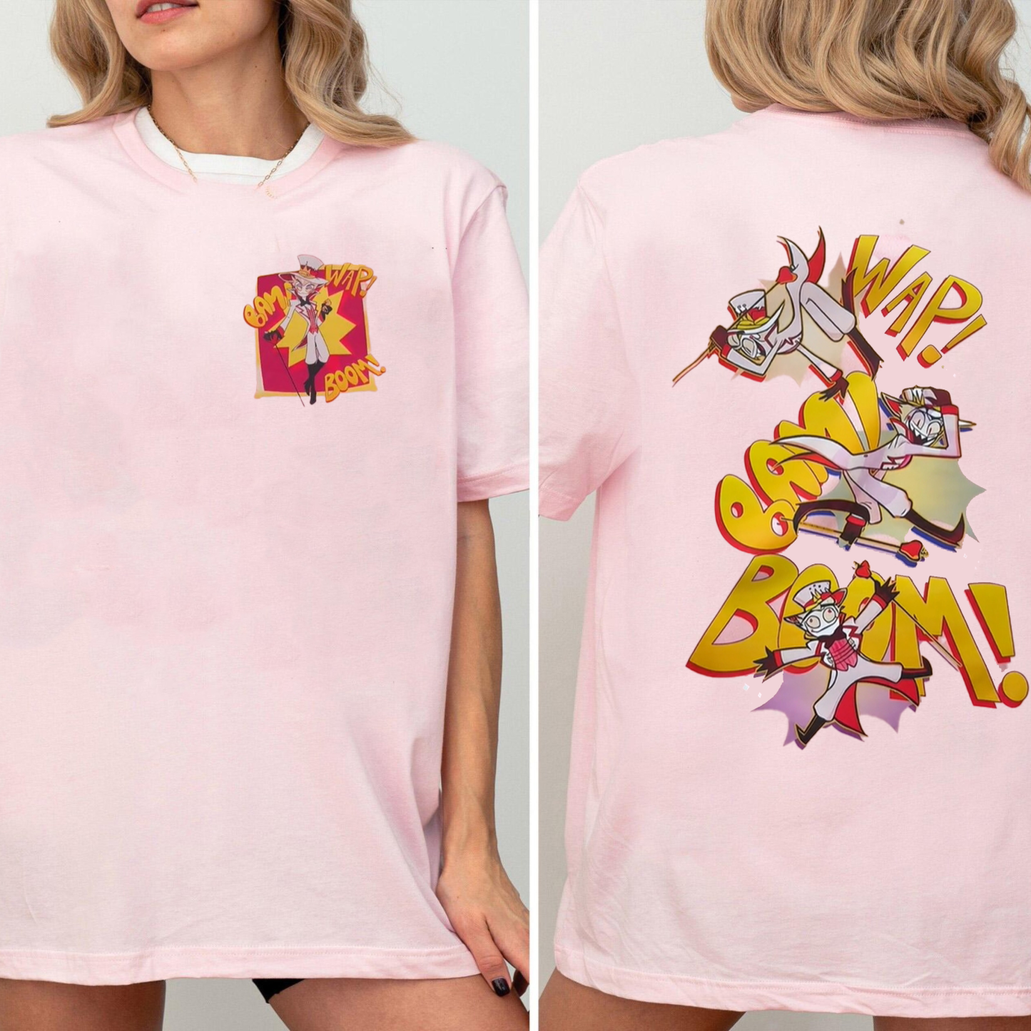 Wap Bam Boom! Hazbin Hotel T-shirt/Crewneck/Hoodie