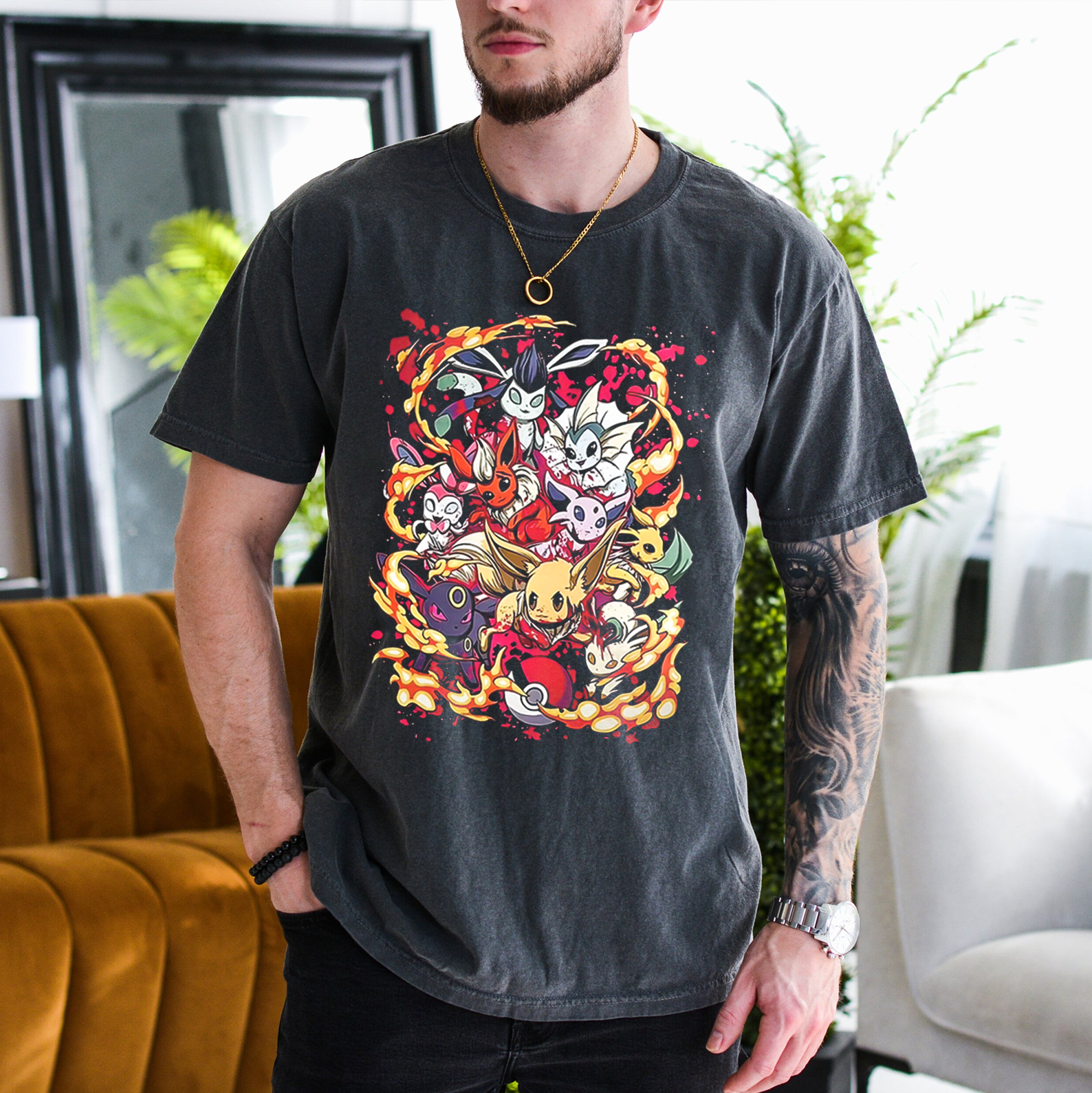 Eevee Pokemon Vintage T-shirt/Crewneck/Hoodie