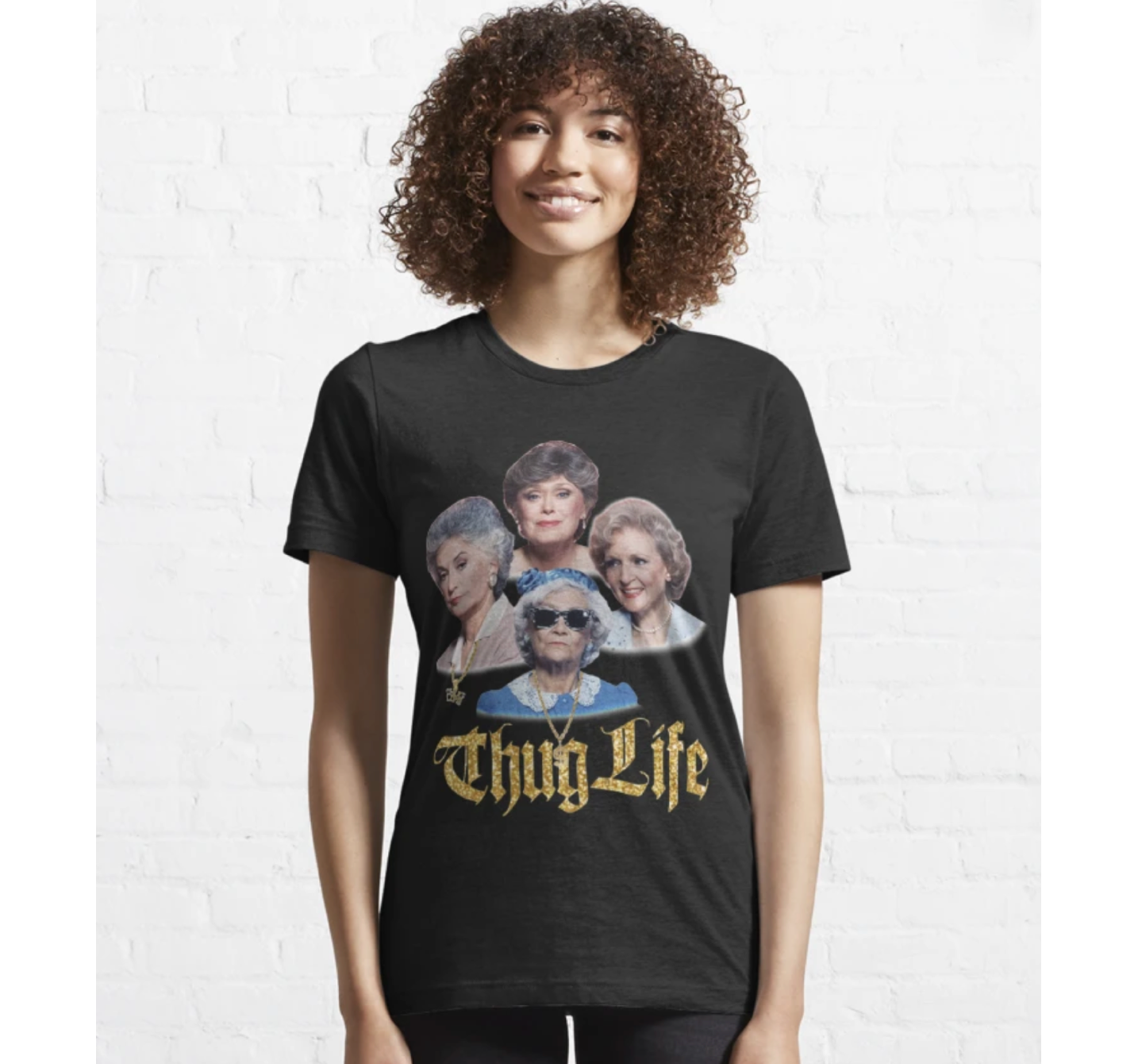 Golden Girl Thug Life Gift For Mother??s Day Shirt