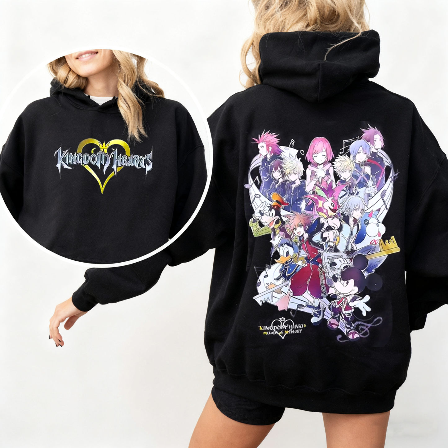Kingdom Hearts vintage Oversized T-shirt/Crewneck/Hoodie