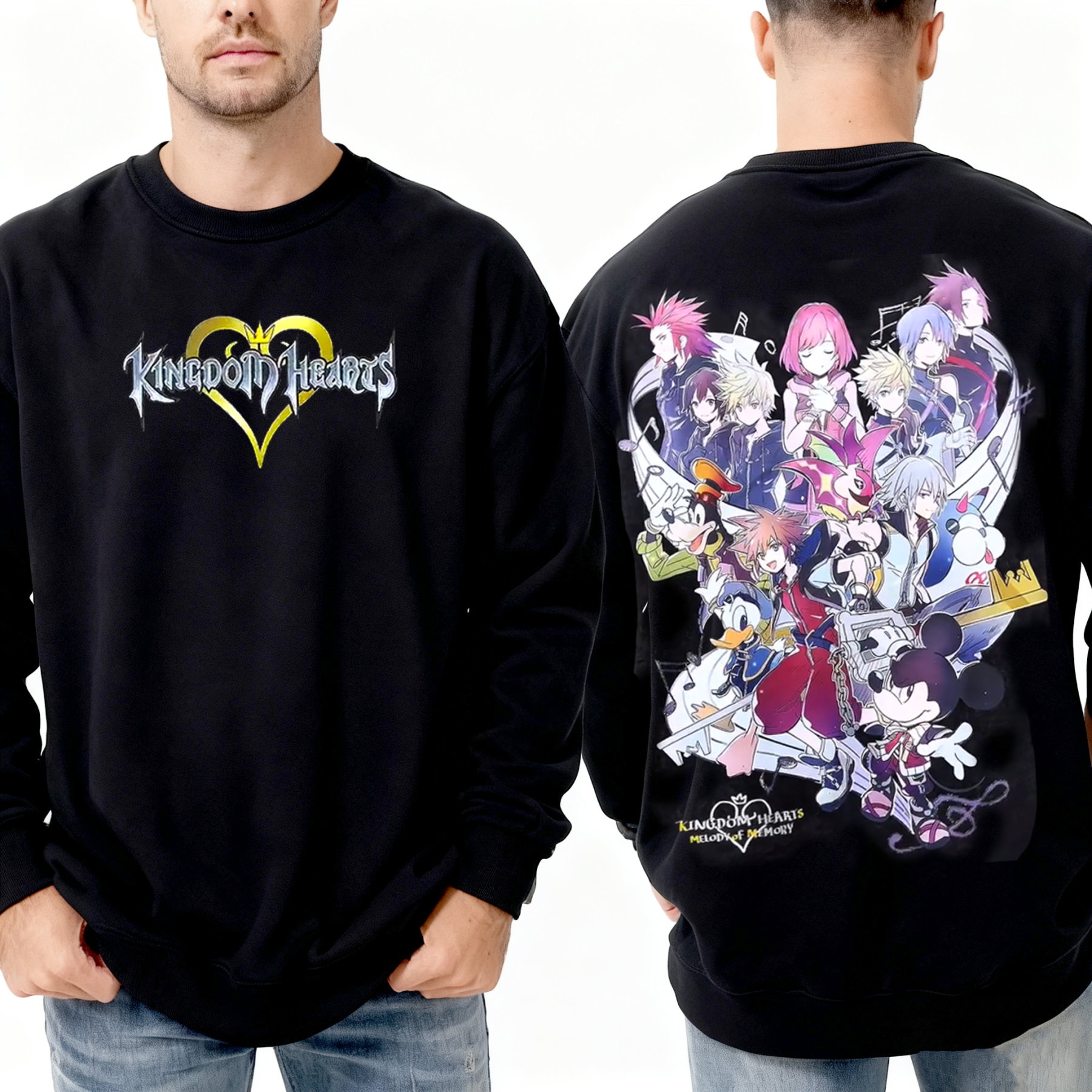 Kingdom Hearts vintage Oversized T-shirt/Crewneck/Hoodie