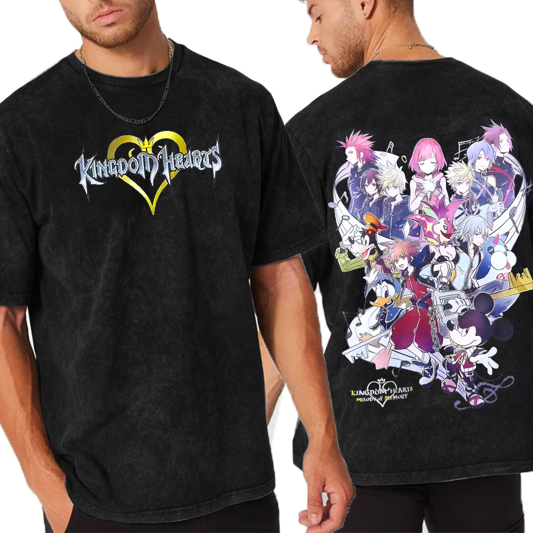 Kingdom Hearts vintage Oversized T-shirt/Crewneck/Hoodie