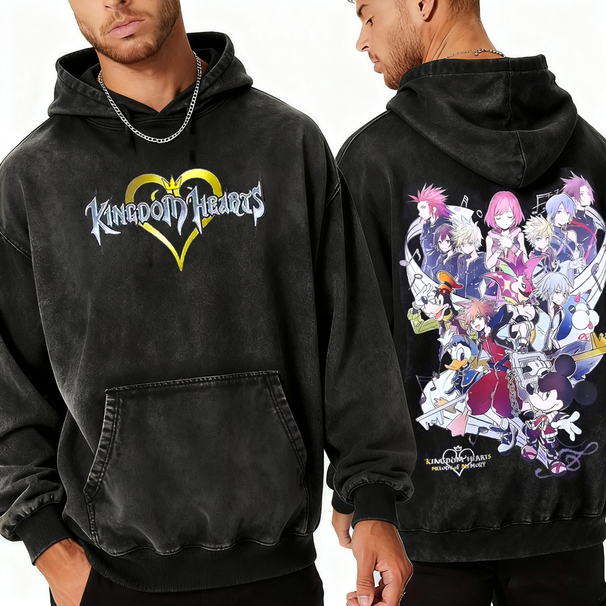 Kingdom Hearts vintage Oversized T-shirt/Crewneck/Hoodie