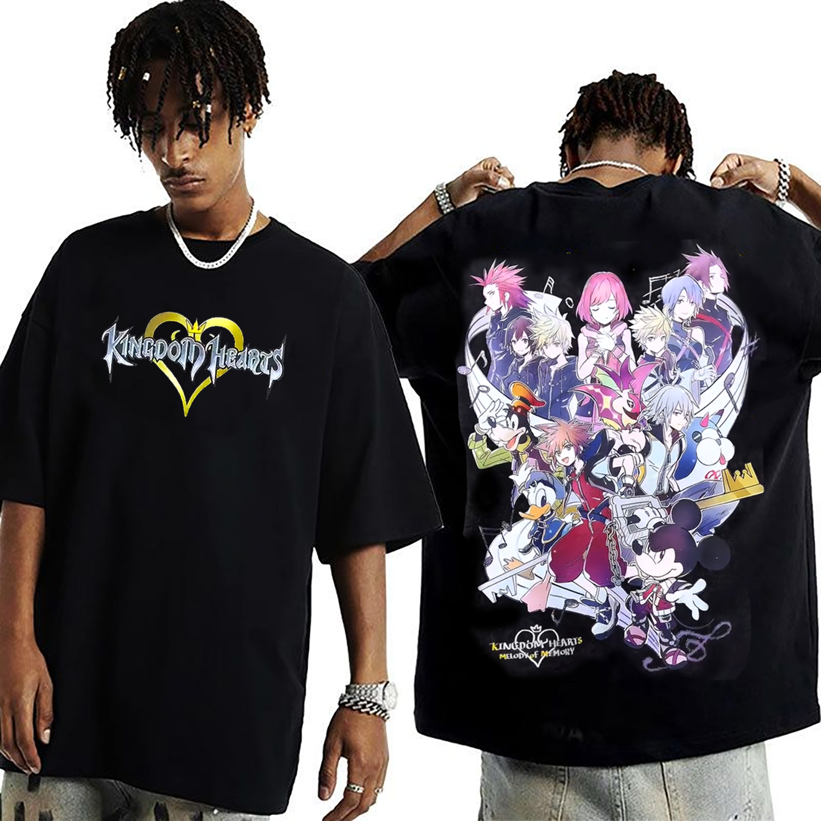 Kingdom Hearts vintage Oversized T-shirt/Crewneck/Hoodie
