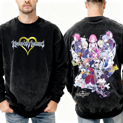 Kingdom Hearts vintage Oversized T-shirt/Crewneck/Hoodie