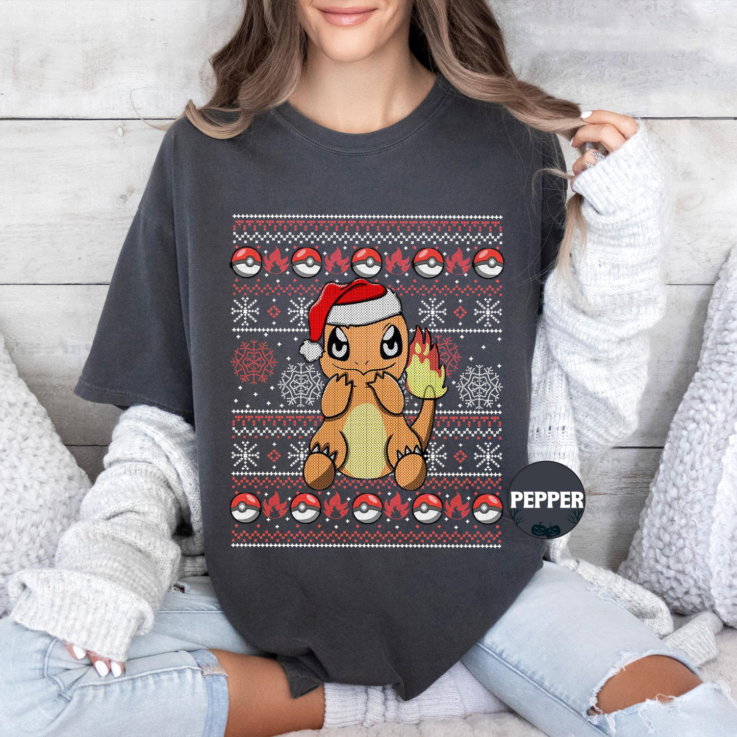 Pokemon Ugly Christmas Unisex T-shirt/Crewneck/Hoodie